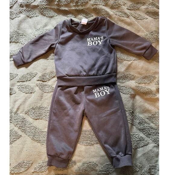 SHEIN Mama’s Boy Outfit 9-12 Months - Picture 1 of 4
